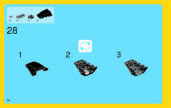 LEGO 31021 instructions page 54 – build guide