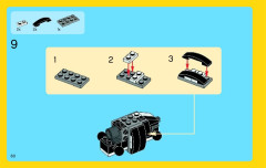 LEGO 31021 instructions page 60 – build guide