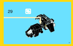 LEGO 31021 instructions page 67 – build guide