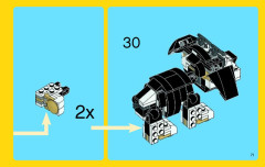 LEGO 31021 instructions page 71 – build guide