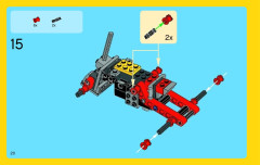 LEGO 31022 instructions page 20 – build guide
