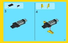 LEGO 31022 instructions page 23 – build guide