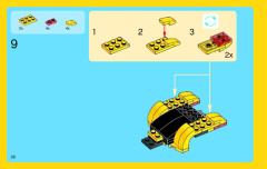 LEGO 31022 instructions page 26 – build guide