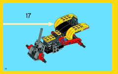 LEGO 31022 instructions page 28 – build guide