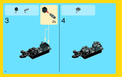 LEGO 31022 instructions page 4 – build guide