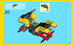 LEGO 31022 instructions page 41 – build guide