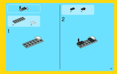 LEGO 31022 instructions page 45 – build guide