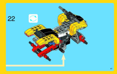 LEGO 31022 instructions page 47 – build guide