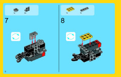 LEGO 31022 instructions page 6 – build guide