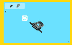 LEGO 31022 instructions page 9 – build guide