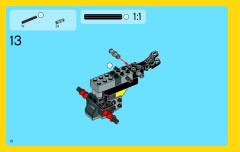 LEGO 31022 instructions page 10 – build guide