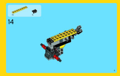 LEGO 31022 instructions page 11 – build guide
