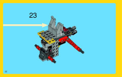 LEGO 31022 instructions page 22 – build guide