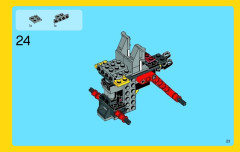 LEGO 31022 instructions page 23 – build guide