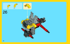 LEGO 31022 instructions page 26 – build guide