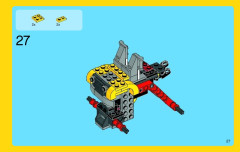 LEGO 31022 instructions page 27 – build guide