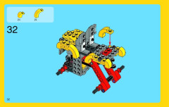 LEGO 31022 instructions page 32 – build guide