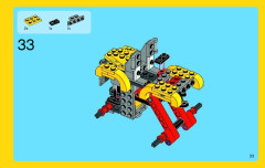 LEGO 31022 instructions page 33 – build guide