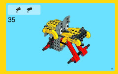 LEGO 31022 instructions page 35 – build guide