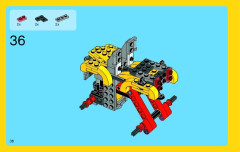 LEGO 31022 instructions page 36 – build guide