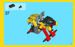 LEGO 31022 instructions page 37 – build guide