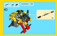LEGO 31022 instructions page 41 – build guide