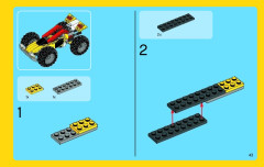LEGO 31022 instructions page 43 – build guide