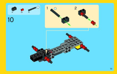 LEGO 31022 instructions page 53 – build guide