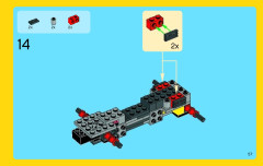LEGO 31022 instructions page 57 – build guide