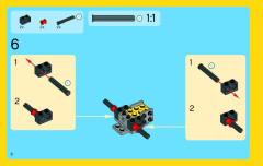 LEGO 31022 instructions page 6 – build guide