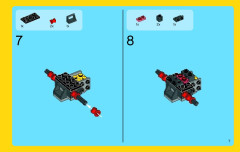 LEGO 31022 instructions page 7 – build guide