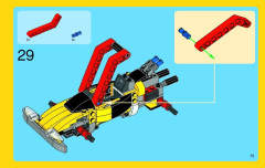 LEGO 31022 instructions page 75 – build guide