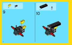 LEGO 31022 instructions page 8 – build guide