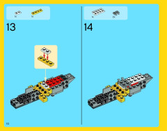 LEGO 31023 instructions page 10 – build guide