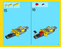 LEGO 31023 instructions page 11 – build guide