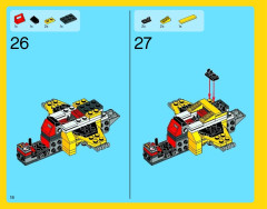 LEGO 31023 instructions page 18 – build guide