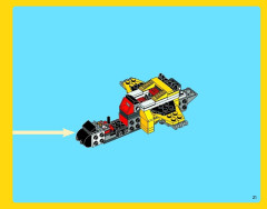 LEGO 31023 instructions page 21 – build guide