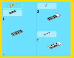 LEGO 31023 instructions page 22 – build guide