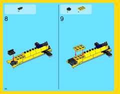 LEGO 31023 instructions page 32 – build guide