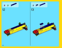 LEGO 31023 instructions page 34 – build guide