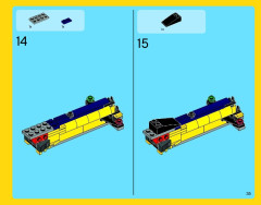 LEGO 31023 instructions page 35 – build guide