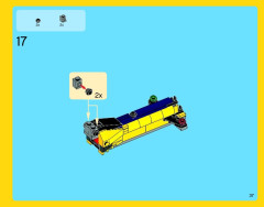 LEGO 31023 instructions page 37 – build guide