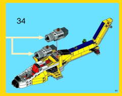 LEGO 31023 instructions page 49 – build guide