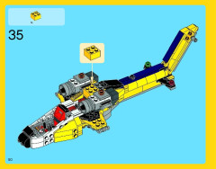 LEGO 31023 instructions page 50 – build guide