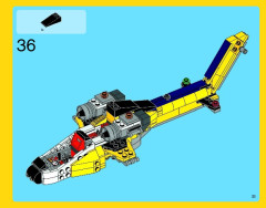 LEGO 31023 instructions page 51 – build guide