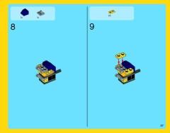 LEGO 31023 instructions page 57 – build guide