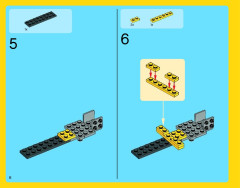 LEGO 31023 instructions page 6 – build guide
