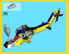 LEGO 31023 instructions page 60 – build guide