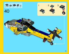 LEGO 31023 instructions page 61 – build guide