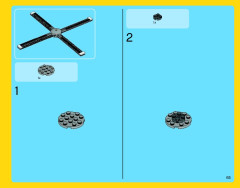 LEGO 31023 instructions page 65 – build guide